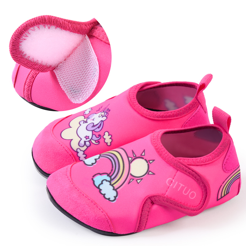 Kids Indoor Outdoor Slippers - Children Indoor Sock Shoes Baby Floor