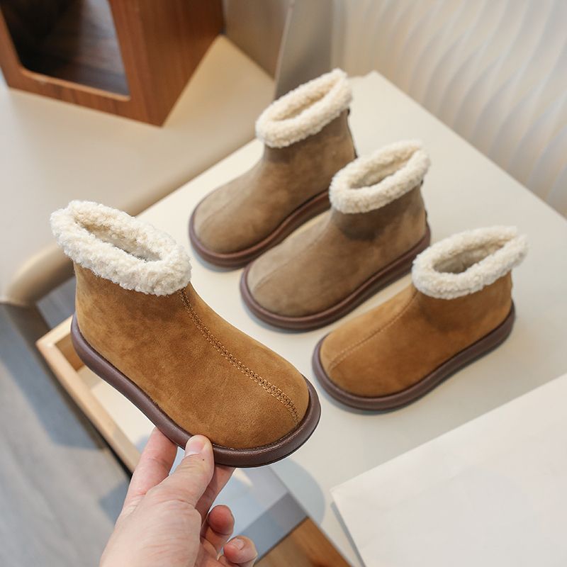 Kids Outdoor Zipline - Kids High Top Winter Snow Boots