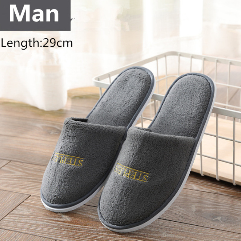 Kids Indoor Outdoor Slippers - 6 Pairs/Lot Winter Slippers Men Women
