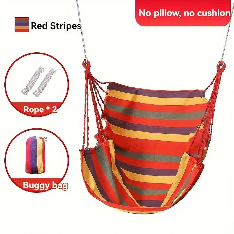Kids Outdoor Bean Bag Chair - Durable Outdoor Travel Camping Hammock Indoor
