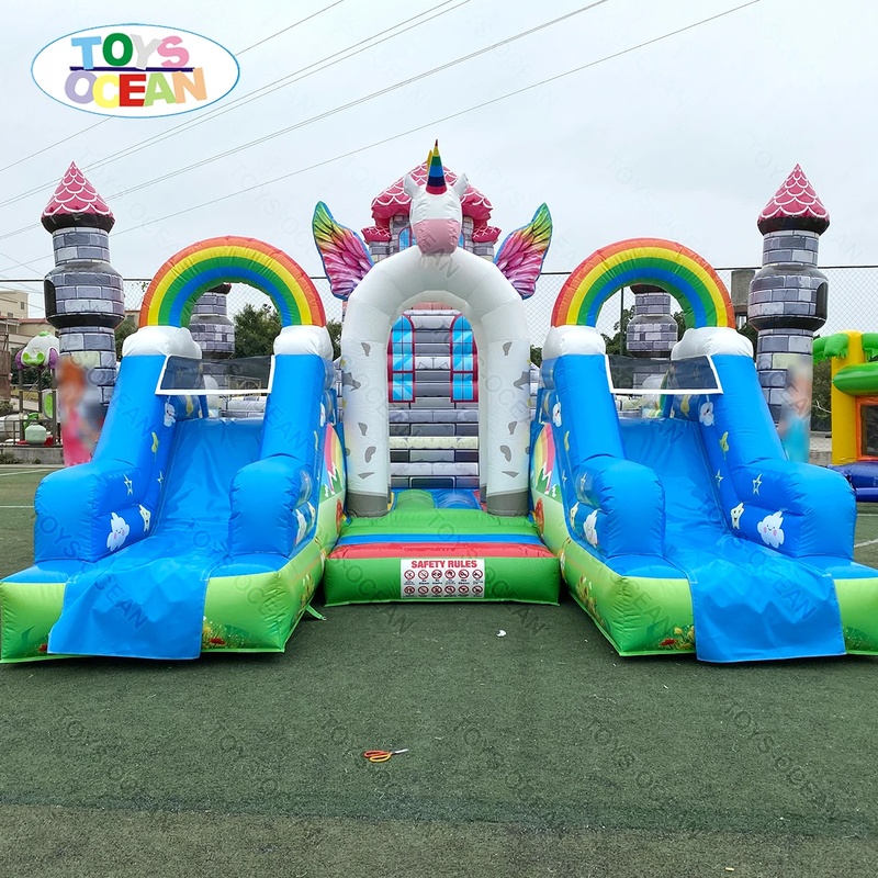 Kids Outdoor Jumping Castle - Customized Large Outdoor Playground Kids Inflatable