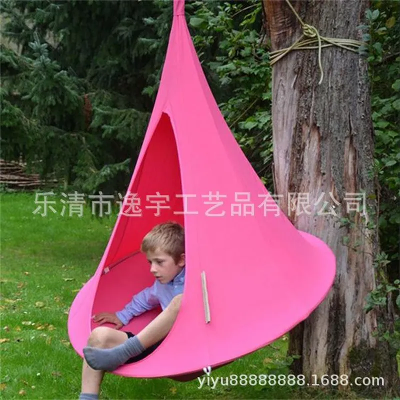 Kids Outdoor Hammock Swing - Outdoor Tree Tent Hammock Hanging Chair