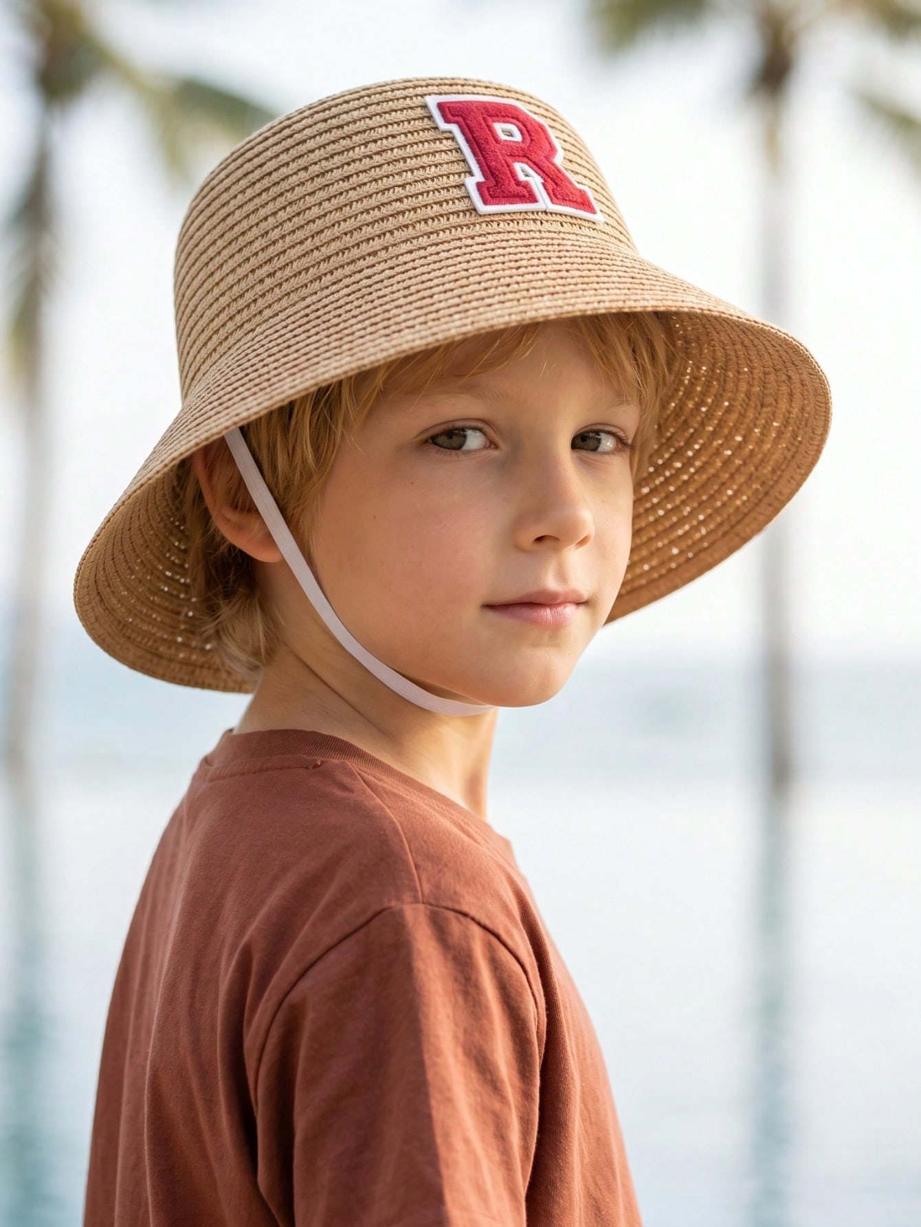 1Pc 3-8Y Boys Coffee Bow Straw - Kids Outdoor Play recension och pris
