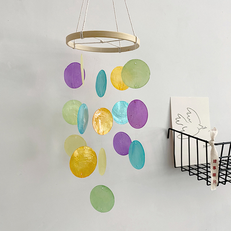 Seashell Wind Chimes Outdoor I - Kids Outdoor Fairy Garden recension och pris