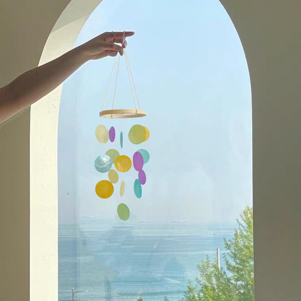 Seashell Wind Chimes Outdoor I - Kids Outdoor Fairy Garden recension och pris