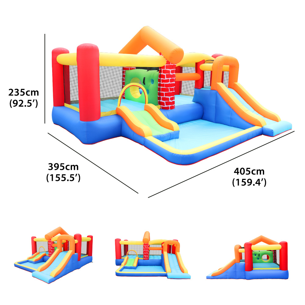 Custom Design NewTime Bouncing - Kids Outdoor Jumping Castle recension och pris