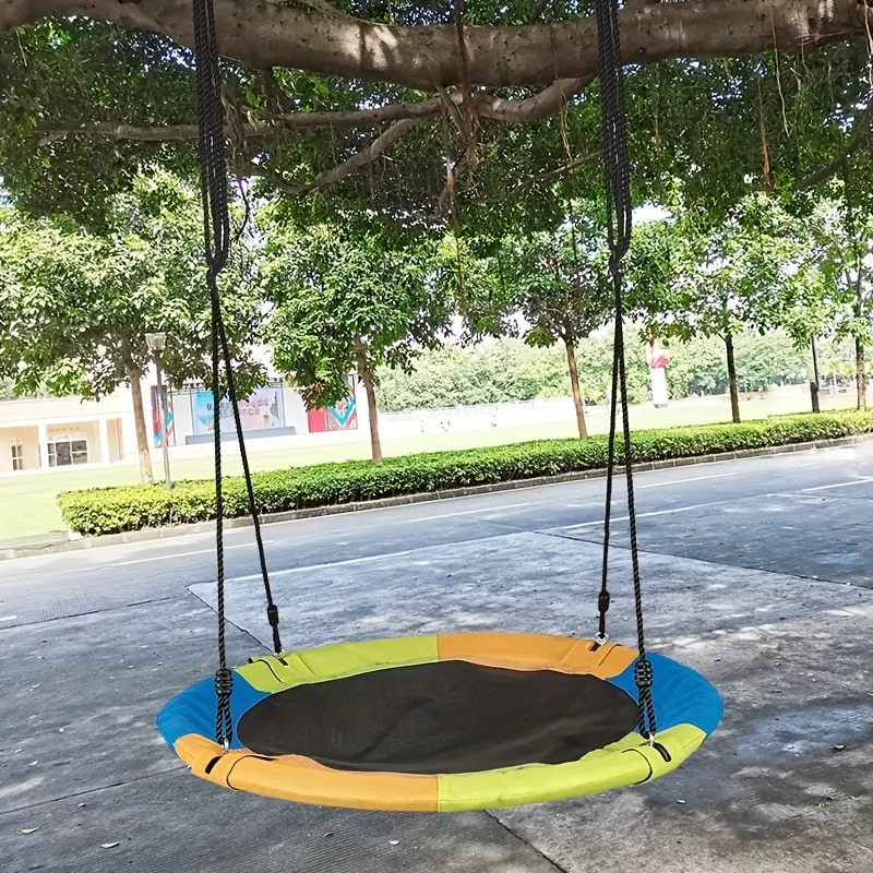 Circular Oxford Net Canvas Kid - Kids Outdoor Hammock Swing recension och pris