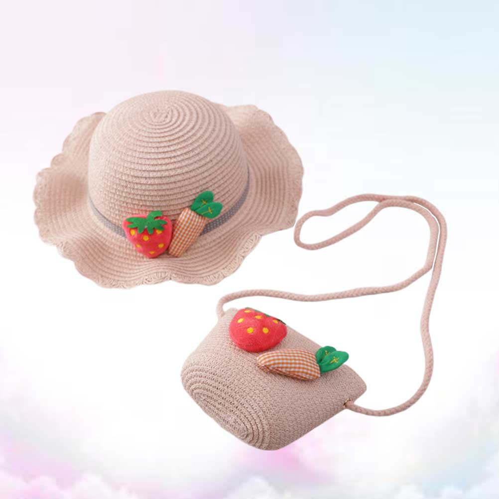 1Set Kids Straw Sun Protection - Kids Outdoor Play recension och pris
