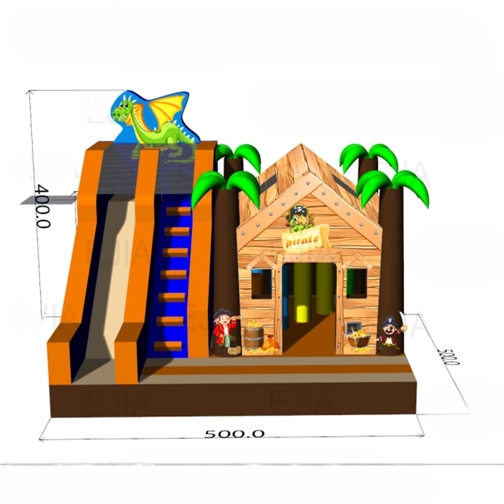 Portable Commercial 17FT Large - Kids Outdoor Jumping Castle recension och pris