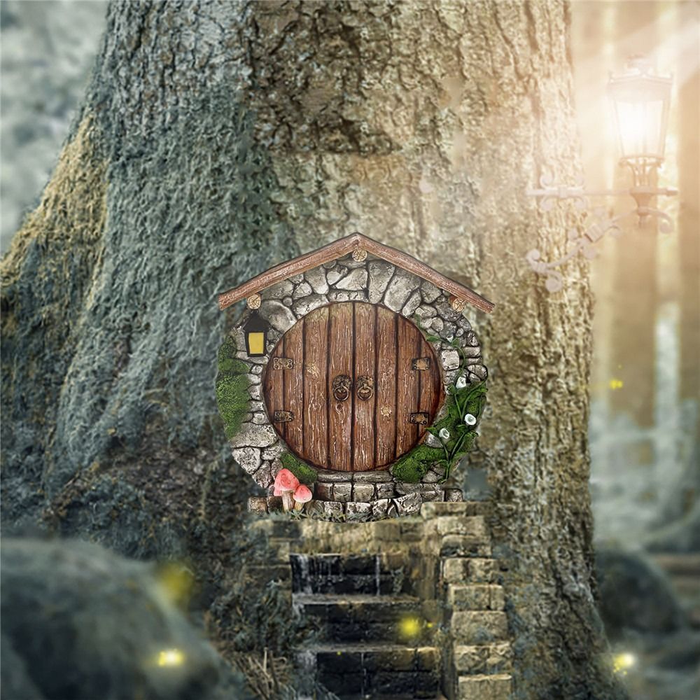 Engraved Design Wooden Miniatu - Kids Outdoor Fairy Garden recension och pris