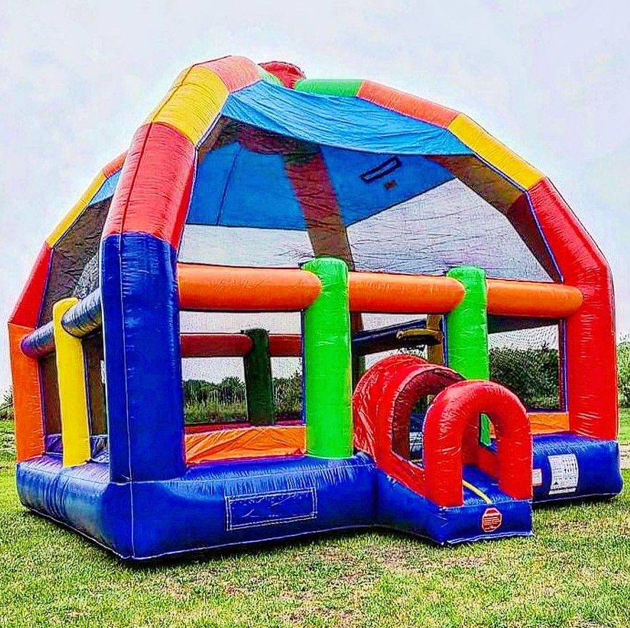 Big Jumping Castle Inflatable  - Kids Outdoor Jumping Castle recension och pris