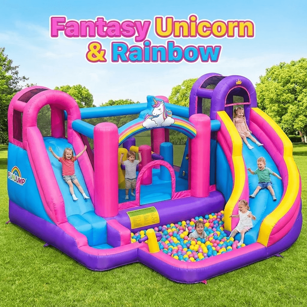 Customized Heavy Duty Commerci - Kids Outdoor Jumping Castle recension och pris