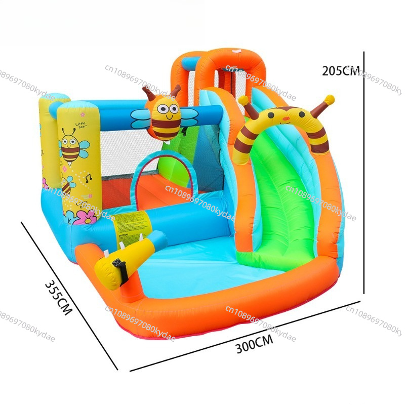 Inflatable Bounce Castle Water - Kids Outdoor Jumping Castle recension och pris