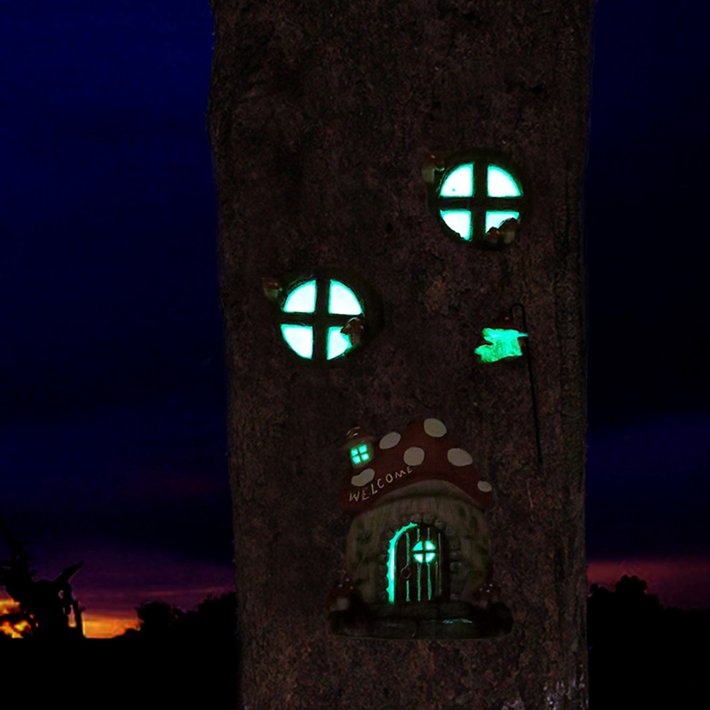 Glow in The Dark Yard Art Scul - Kids Outdoor Fairy Garden recension och pris