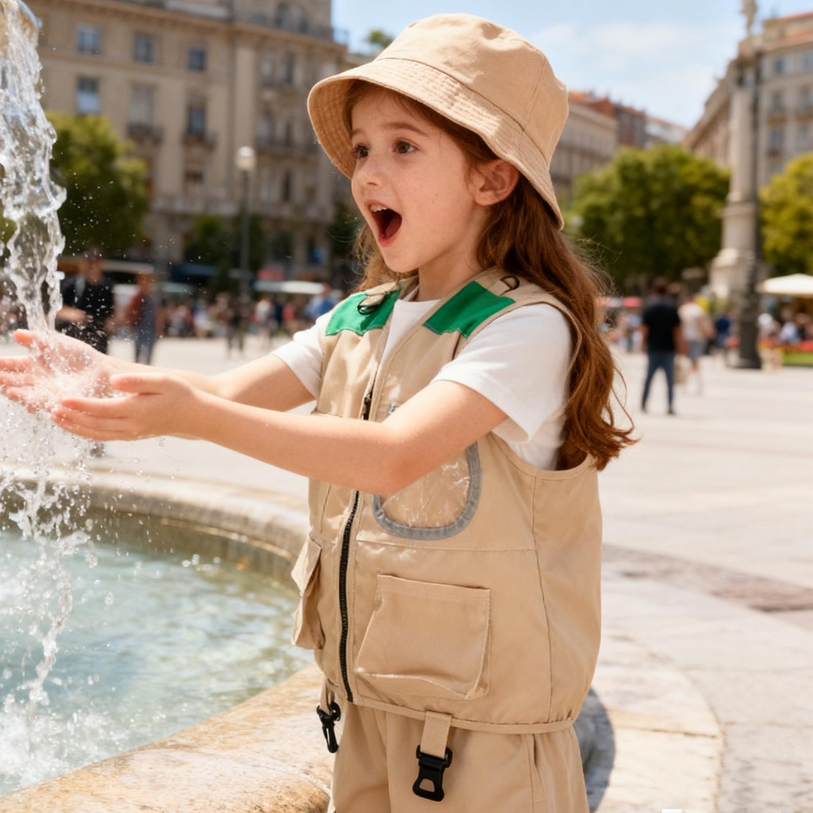 Kids Explorer hat and vest Cos - Kids Outdoor Umbrella recension och pris
