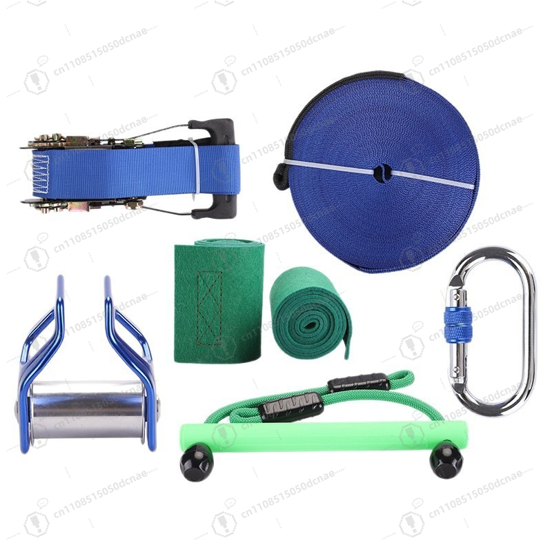 Children Slackline Training Ki - Kids Outdoor Obstacle Course Equipment recension och pris