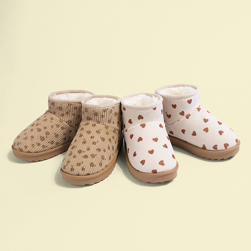 Girls' Winter Warm Short Boots - Kids Outdoor Boots recension och pris