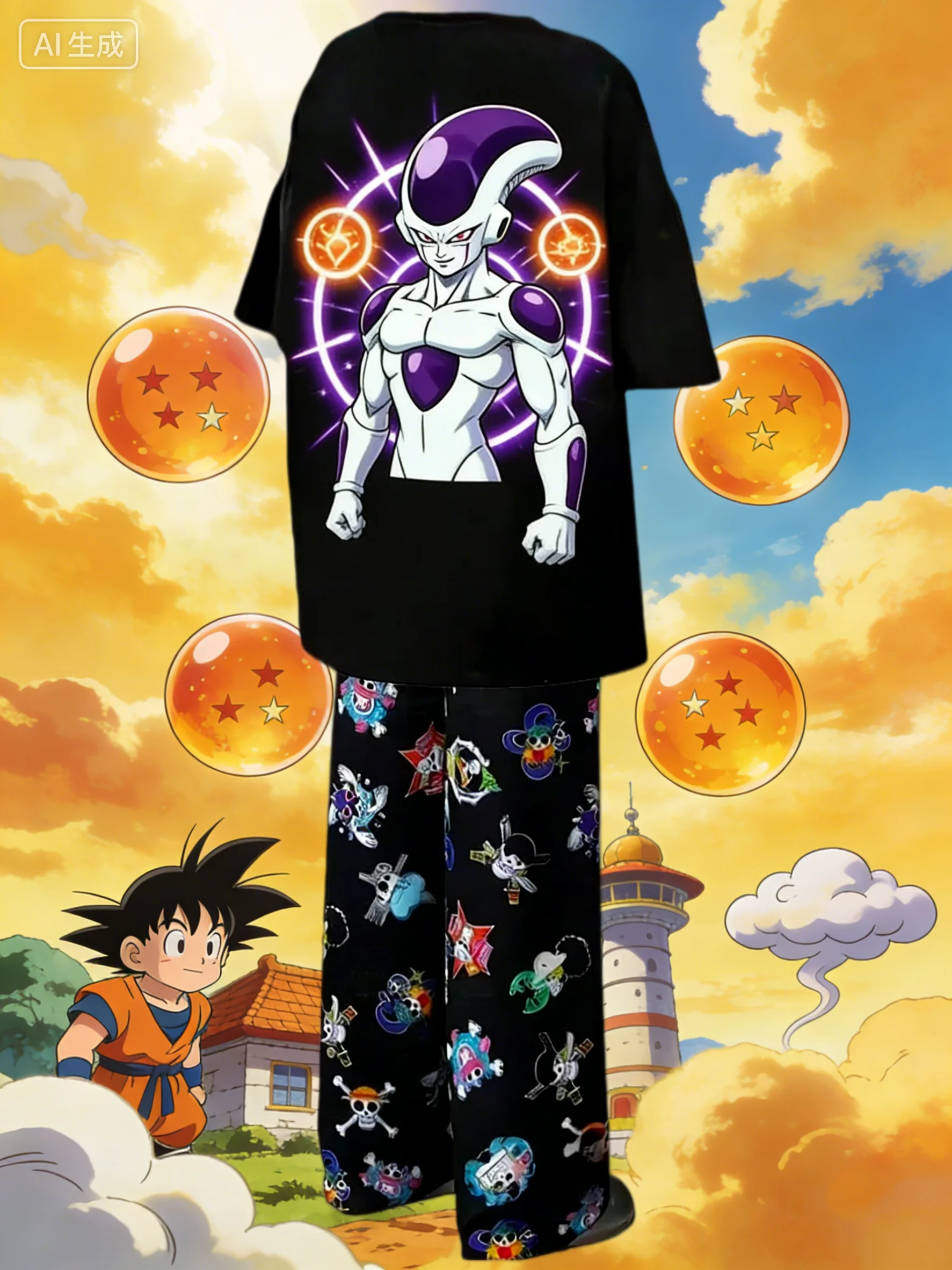 Dragon Ball Z Goku Graphic Paj - Tee Ball Set recension och pris