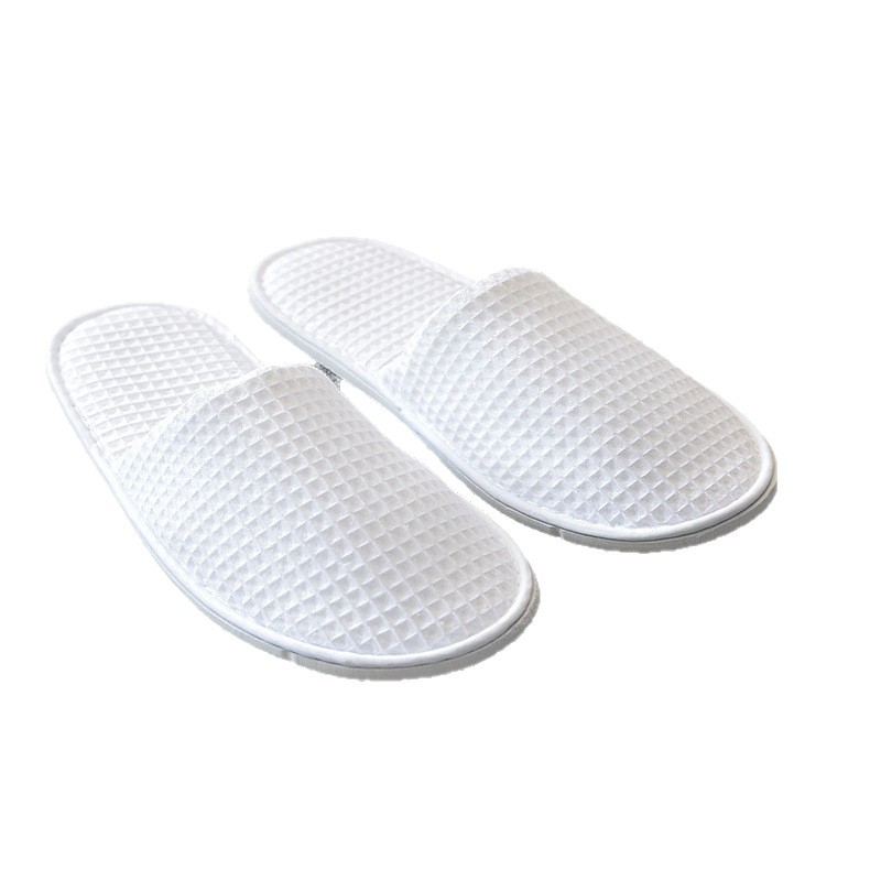 5Pairs/Lot White Waffle Dispos - Kids Indoor Outdoor Slippers recension och pris