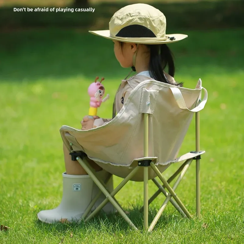Mini Portable Folding Moon Cha - Kids Outdoor Bean Bag Chair recension och pris