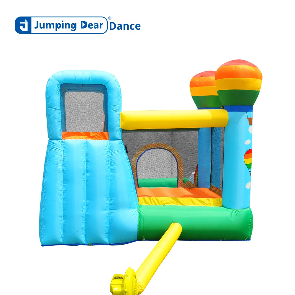 Kids Inflatable Castle with Sl - Kids Outdoor Jumping Castle recension och pris
