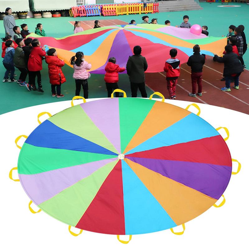 Rainbow Parachute For Kids Spo - Kids Outdoor Umbrella recension och pris