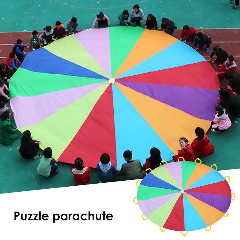 Rainbow Parachute For Kids Spo - Kids Outdoor Umbrella recension och pris