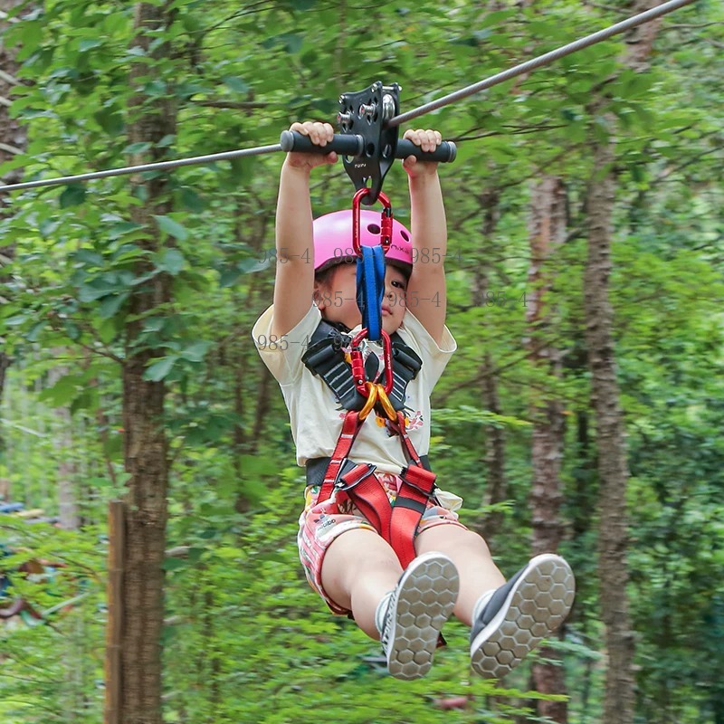 Kids Zipline Kit with Handle P - Kids Outdoor Zipline recension och pris
