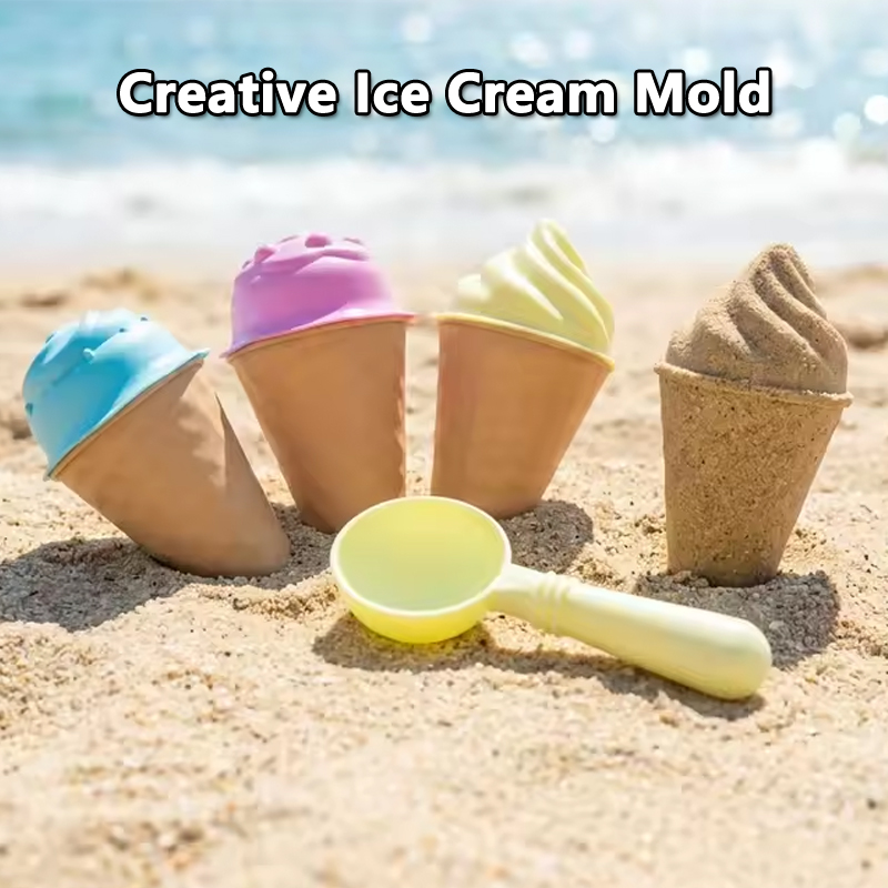 Kids Ice Cream Cone Sand Mold  - Kids Outdoor Playset recension och pris