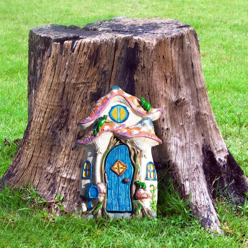 Fairy Garden House Wooden Tree - Kids Outdoor Fairy Garden recension och pris