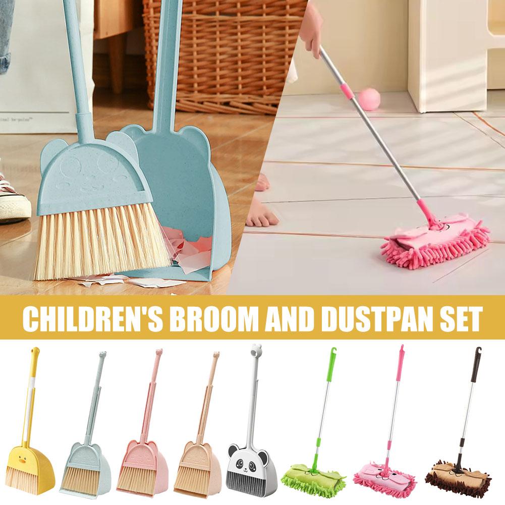 Mini Children Broom and Dustpa - Kids Outdoor Broom recension och pris