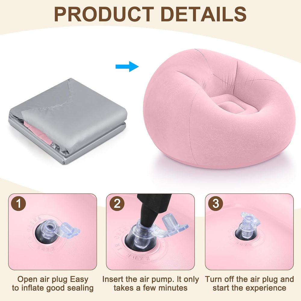 Inflatable Bean Bag Chairs, Pi - Kids Outdoor Bean Bag Chair recension och pris