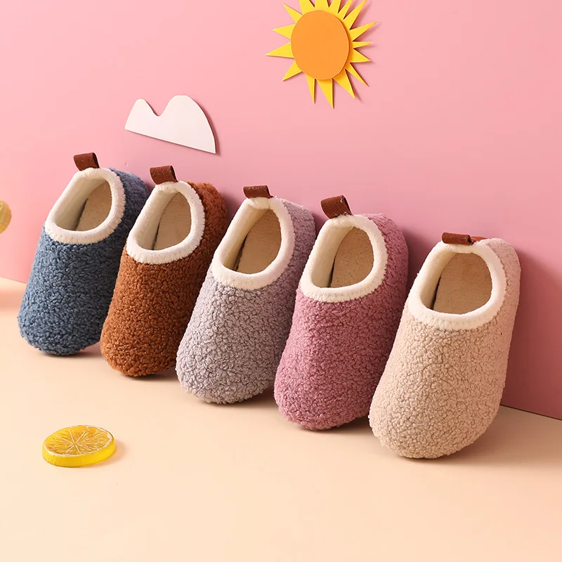 Children Cotton Slippers Solid - Kids Indoor Outdoor Slippers recension och pris