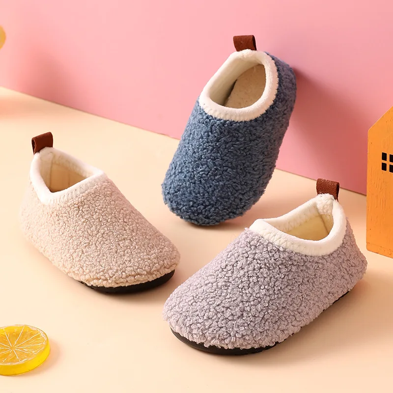 Children Cotton Slippers Solid - Kids Indoor Outdoor Slippers recension och pris