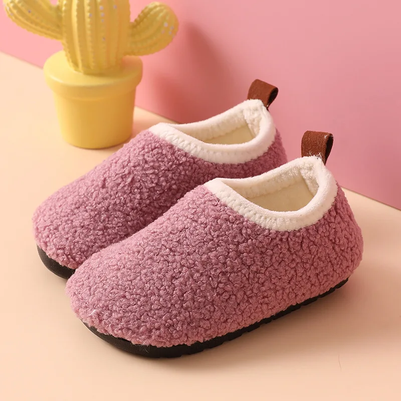 Children Cotton Slippers Solid - Kids Indoor Outdoor Slippers recension och pris