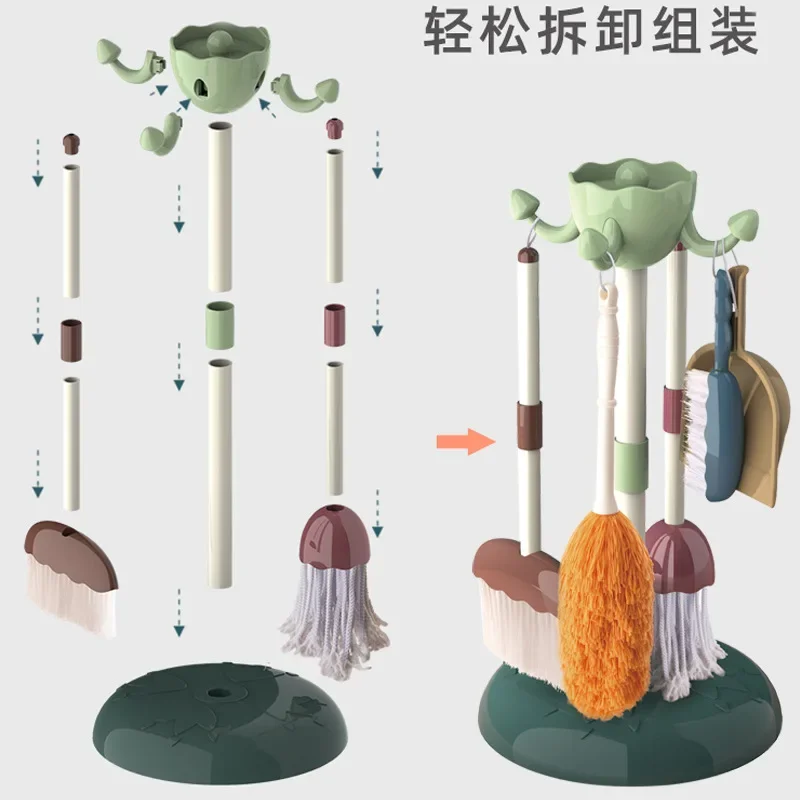 Set 5/6/10/11pcs Kids Cleaning - Kids Outdoor Broom recension och pris