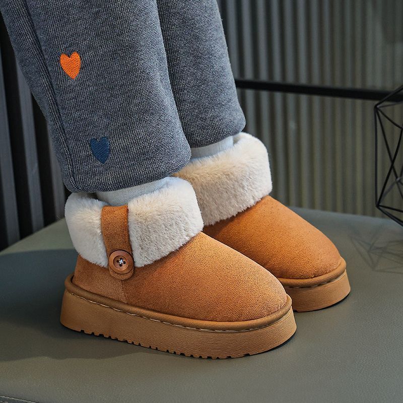 Kids Winter Slippers High Top  - Kids Indoor Outdoor Slippers recension och pris