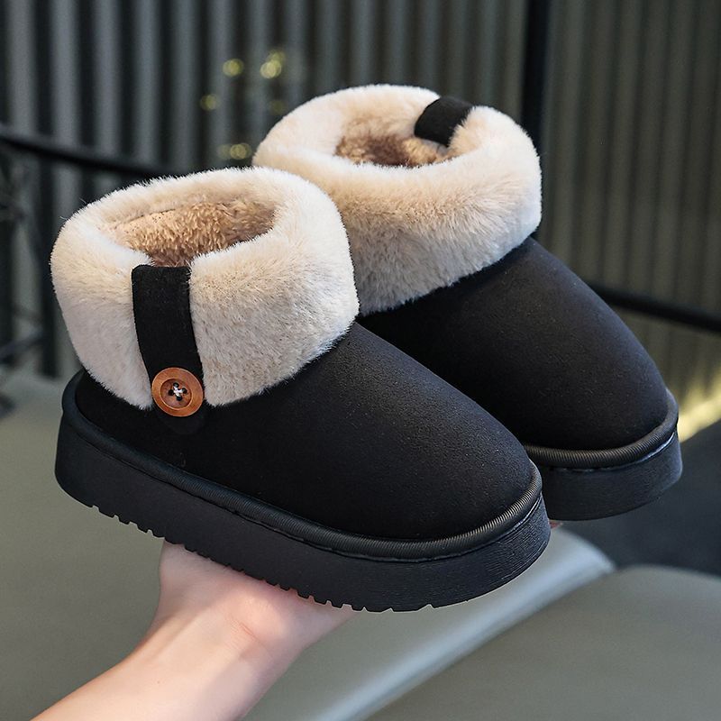 Kids Winter Slippers High Top  - Kids Indoor Outdoor Slippers recension och pris