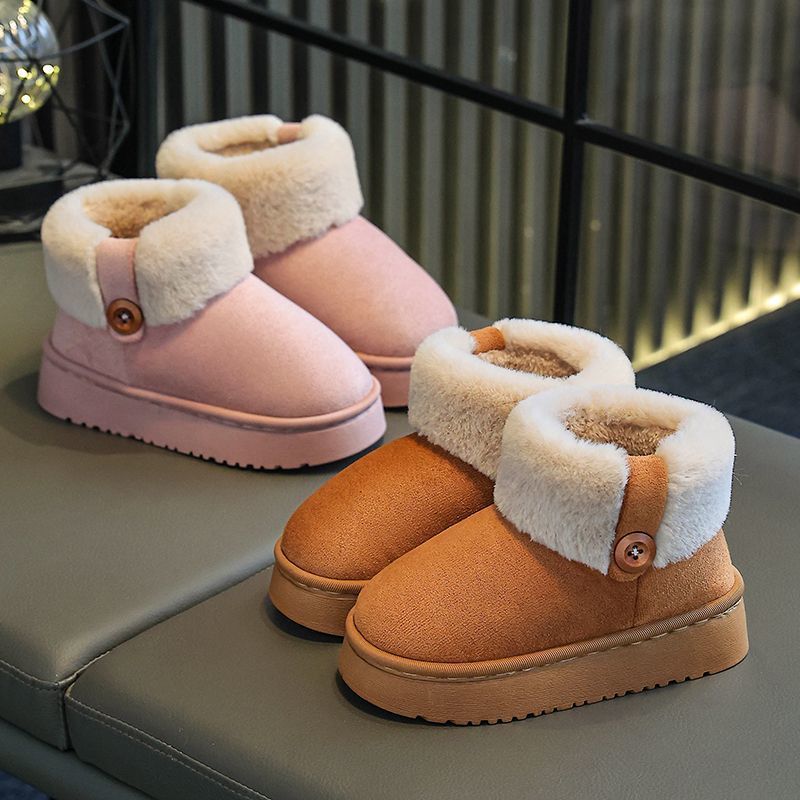 Kids Winter Slippers High Top  - Kids Indoor Outdoor Slippers recension och pris