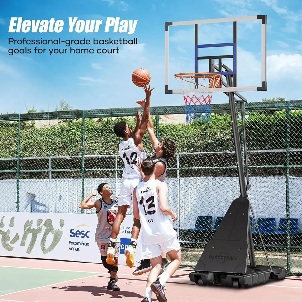 Portable 44 Shatterproof Outdo - Basketball Hoop Outdoor recension och pris
