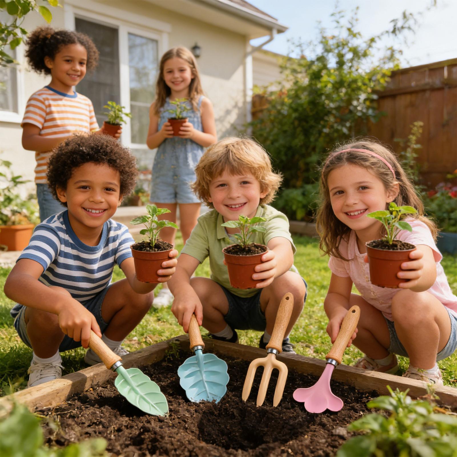 Kids Gardening Set 4 Piece Lea - Kids Outdoor Playset recension och pris