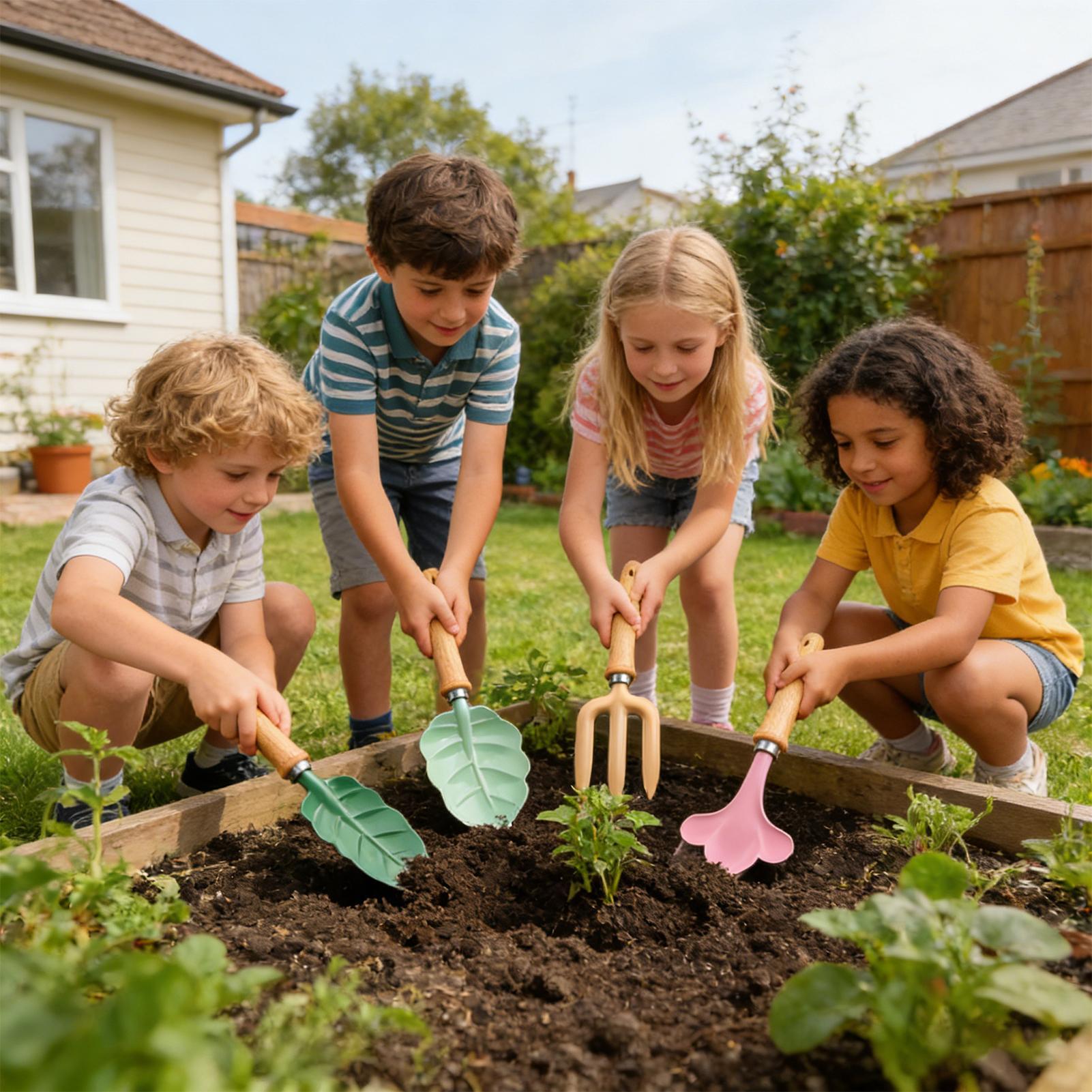 Kids Gardening Set 4 Piece Lea - Kids Outdoor Playset recension och pris