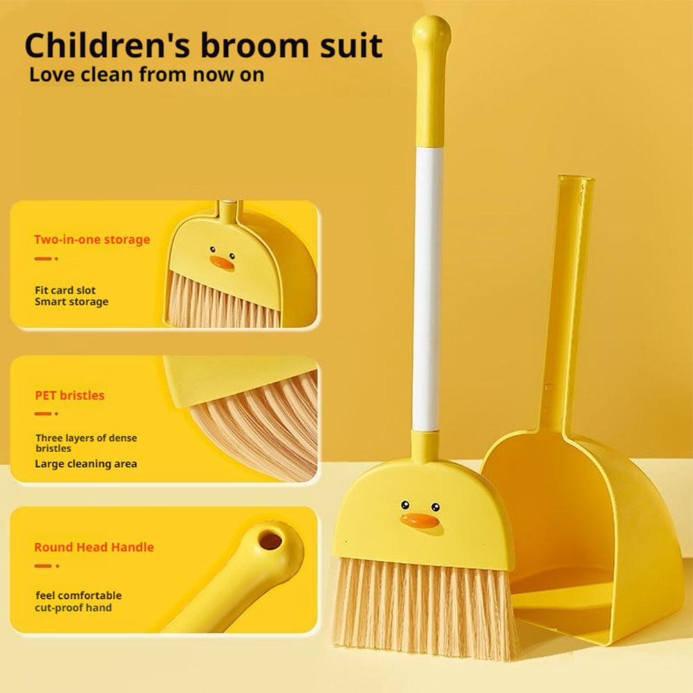 Mini Children Broom and Dustpa - Kids Outdoor Broom recension och pris