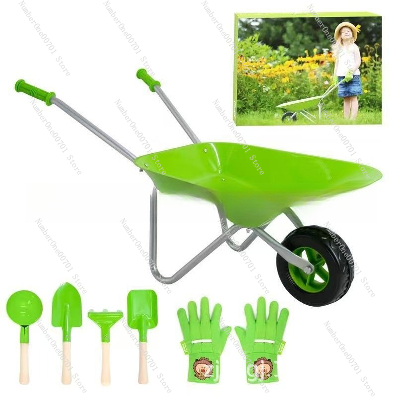 Kids Outdoor Wheelbarrow, Gree - Kids Outdoor Play recension och pris