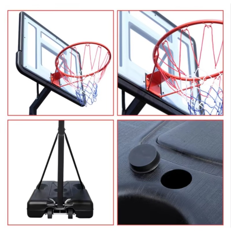 Portable Standard Basketball B - Basketball Hoop Outdoor recension och pris