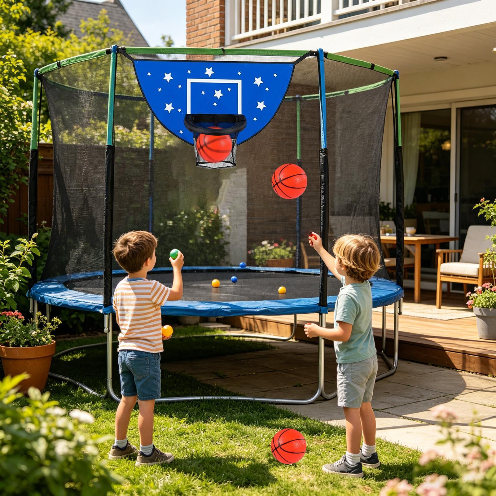 Basketball Goal For Trampoline - Basketball Hoop Outdoor recension och pris