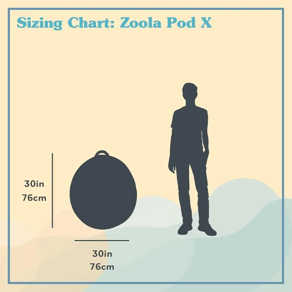 Zoola Pod X Outdoor Bean Bag C - Kids Outdoor Bean Bag Chair recension och pris