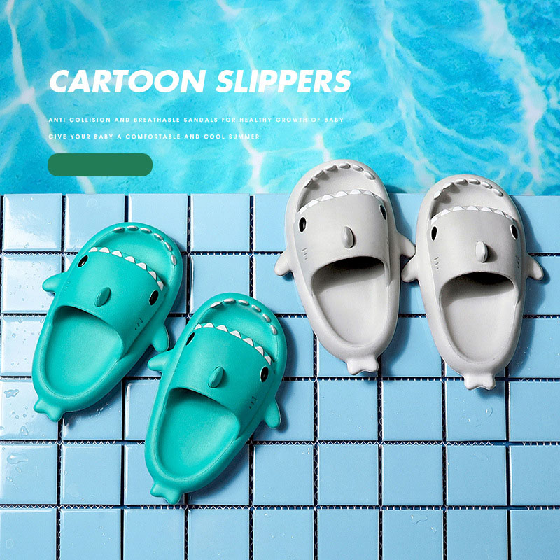 Children Slippers Cartoon Shar - Kids Indoor Outdoor Slippers recension och pris