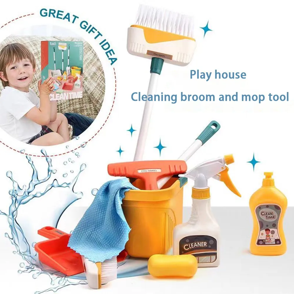 12pcs/set Kids Cleaning Set Ho - Kids Outdoor Broom recension och pris