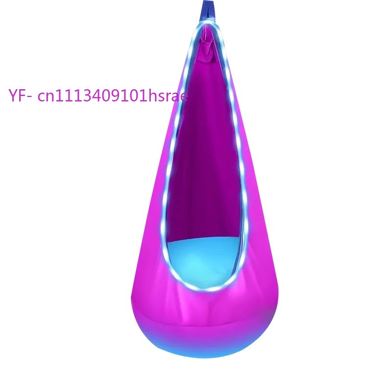 Glowing LED Inflatable Hammock - Kids Outdoor Hammock Swing recension och pris